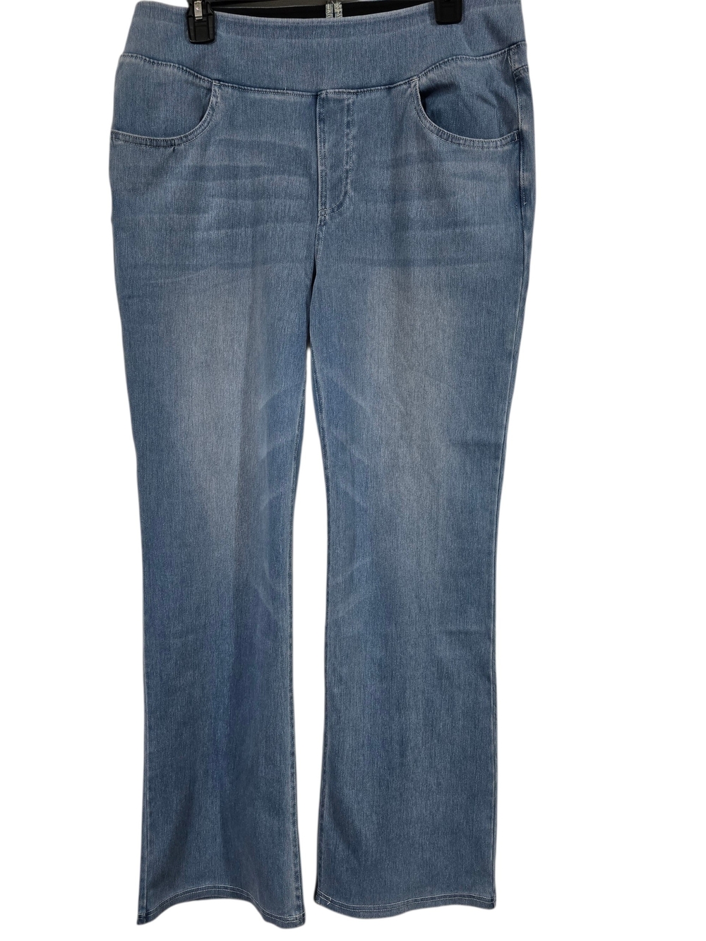 HALARA New Flex Light Blue Stretch Slight Bootcut Pull On Jeans XL Regular